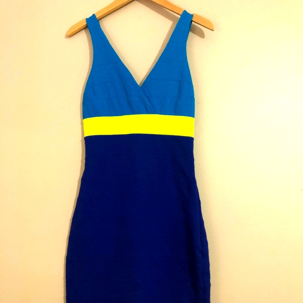 Express Colorblock Dress